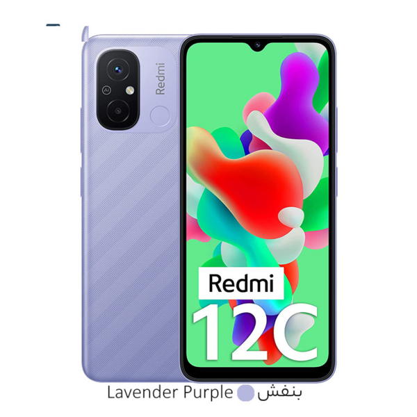 گوشی موبایل شیائومی Redmi 12C ظرفیت 64 گیگابایت رم 3 گیگابایت