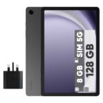 تبلت 11 اینچ سامسونگ مدل Galaxy Tab A9 Plus 5G ظرفیت 128 گیگابایت و رم 8 گیگابایت به همراه شارژر