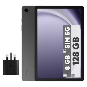 تبلت 11 اینچ سامسونگ مدل Galaxy Tab A9 Plus 5G ظرفیت 128 گیگابایت و رم 8 گیگابایت به همراه شارژر